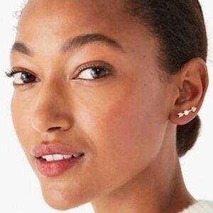 Kate Spade Love Game Arrow Ear Rings NWT